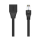 Unitek Przedłużacz RJ-45 (8P8C) M-F Cat.6 STP 1m